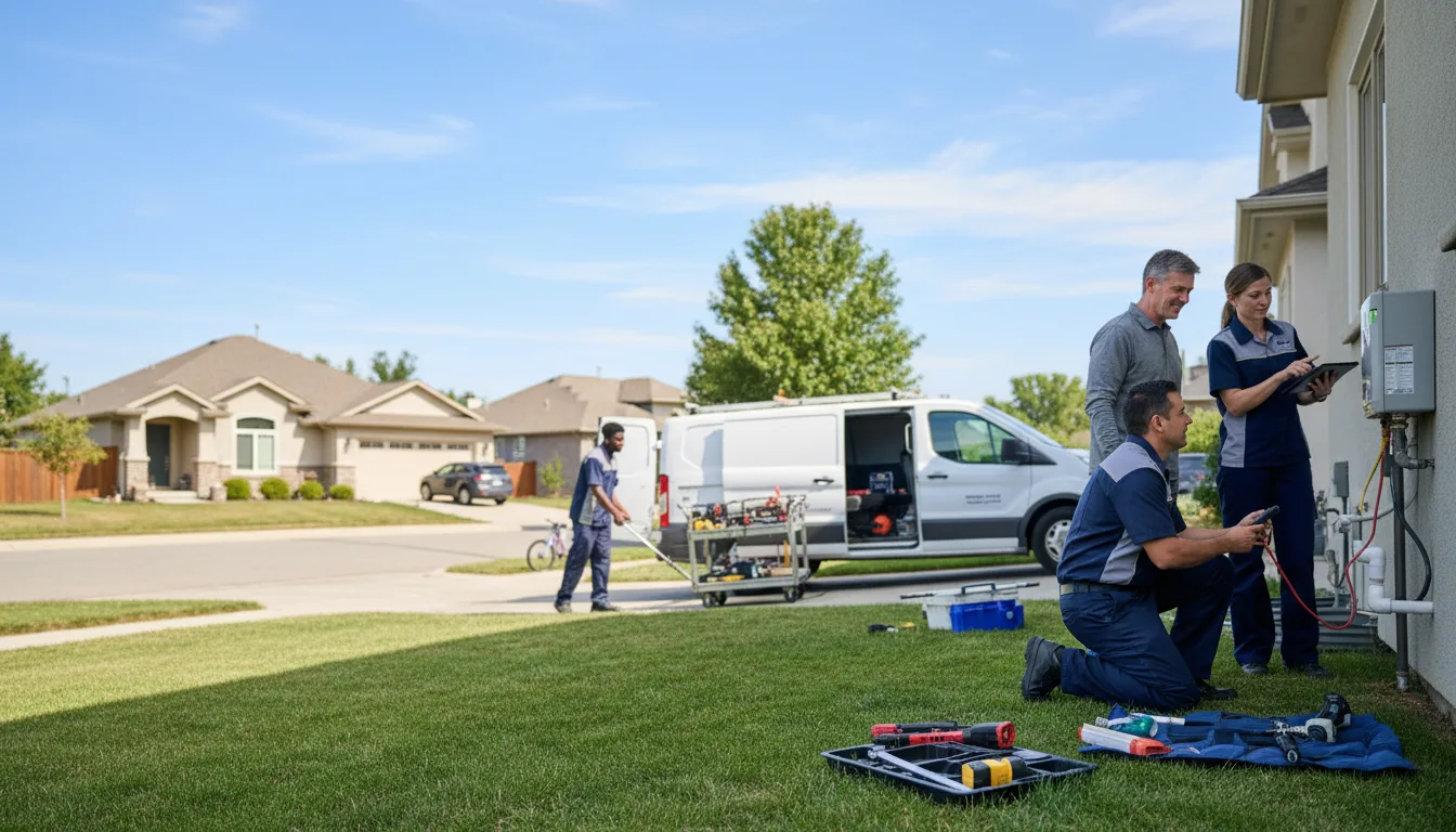 Tankless water heater service in Gandeeville, WV